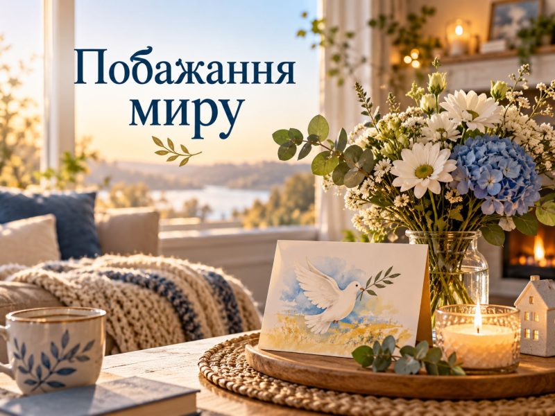 Побажання «побажання миру» — своїми словами, короткі, для СМС і картинки