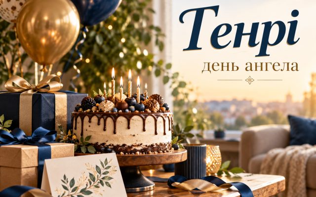 Генрі — день ангела: коли святкувати іменини Генрі в Україні і привітання з днем ангела та днем народження