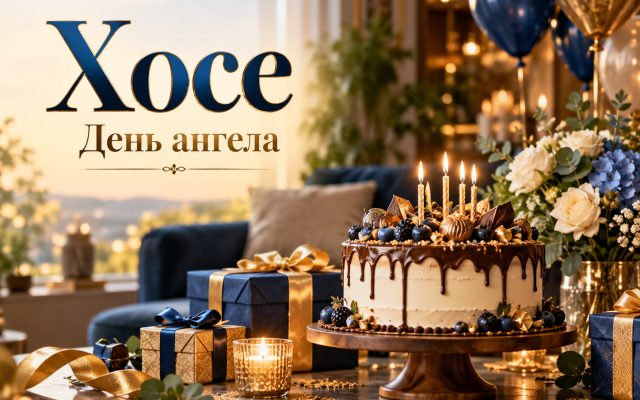 Хосе — день ангела: коли святкувати іменини Хосе в Україні і привітання з днем ангела та днем народження
