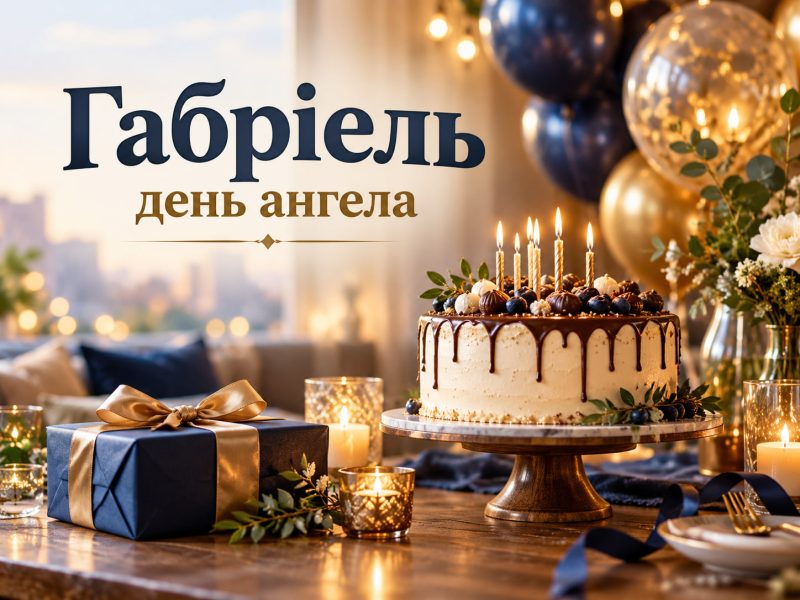 Габріель — день ангела: коли святкувати іменини Габріеля в Україні і привітання з днем ангела та днем народження
