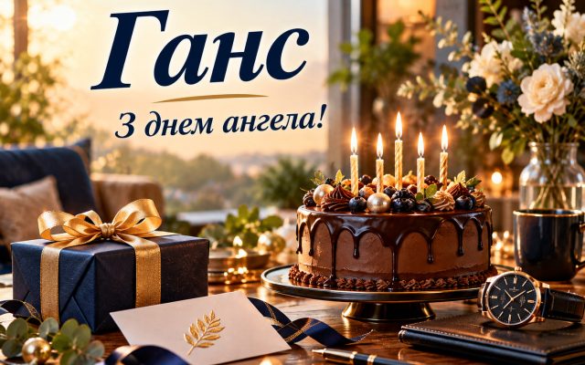 Ганс — день ангела: коли святкувати іменини Ганса в Україні і привітання з днем ангела та днем народження