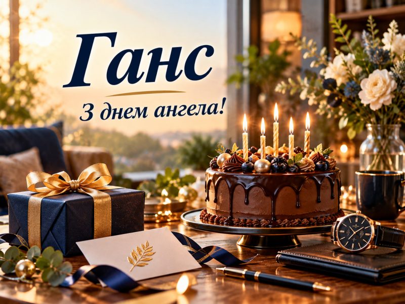 Ганс — день ангела: коли святкувати іменини Ганса в Україні і привітання з днем ангела та днем народження