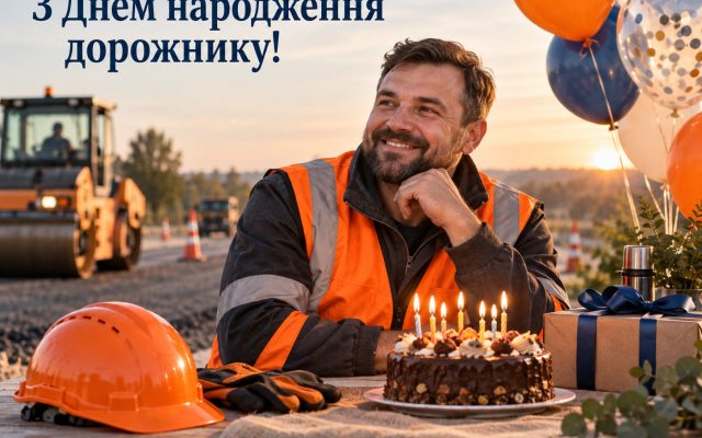 Привітання з днем народження дорожнику — своїми словами, від колег, з професійним святом, короткі для листівки