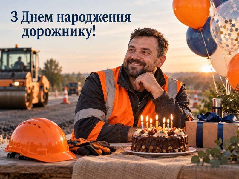 Привітання з днем народження дорожнику — своїми словами, від колег, з професійним святом, короткі для листівки