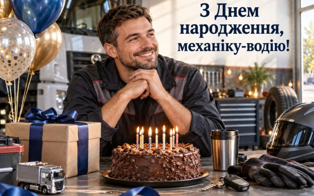 Привітання з днем народження механіку-водію — своїми словами, до сліз, мирного неба, короткі