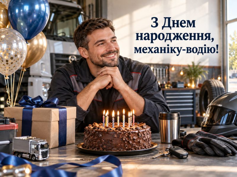 Привітання з днем народження механіку-водію — своїми словами, до сліз, мирного неба, короткі