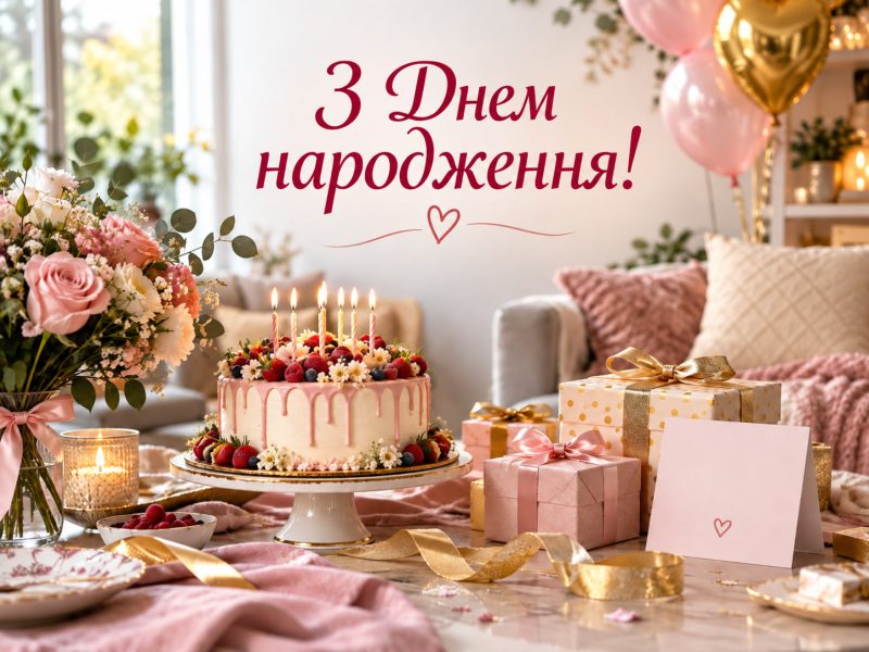 Привітання з днем народження троюрідній сестрі — своїми словами, до сліз, короткі, у прозі