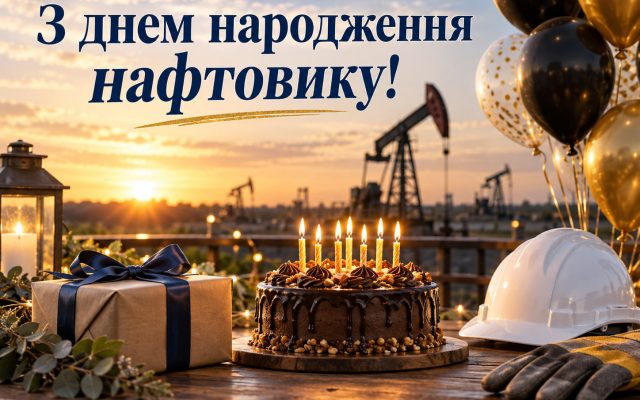 Привітання з днем народження нафтовику — своїми словами, від колег, з професійним святом, короткі для листівки