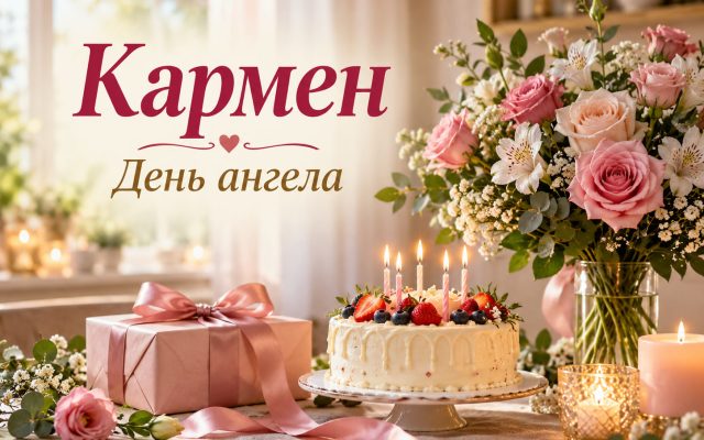 Кармен — день ангела: коли святкувати іменини Кармен в Україні і привітання з днем ангела та днем народження