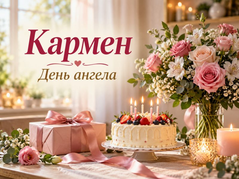Кармен — день ангела: коли святкувати іменини Кармен в Україні і привітання з днем ангела та днем народження