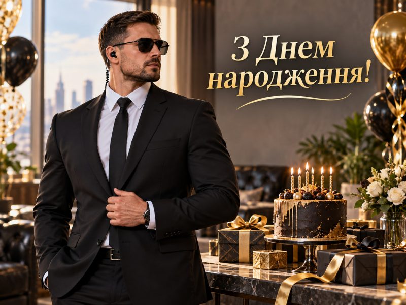 Привітання з днем народження тілоохоронцю — своїми словами, від колег, з професійним святом, короткі для листівки