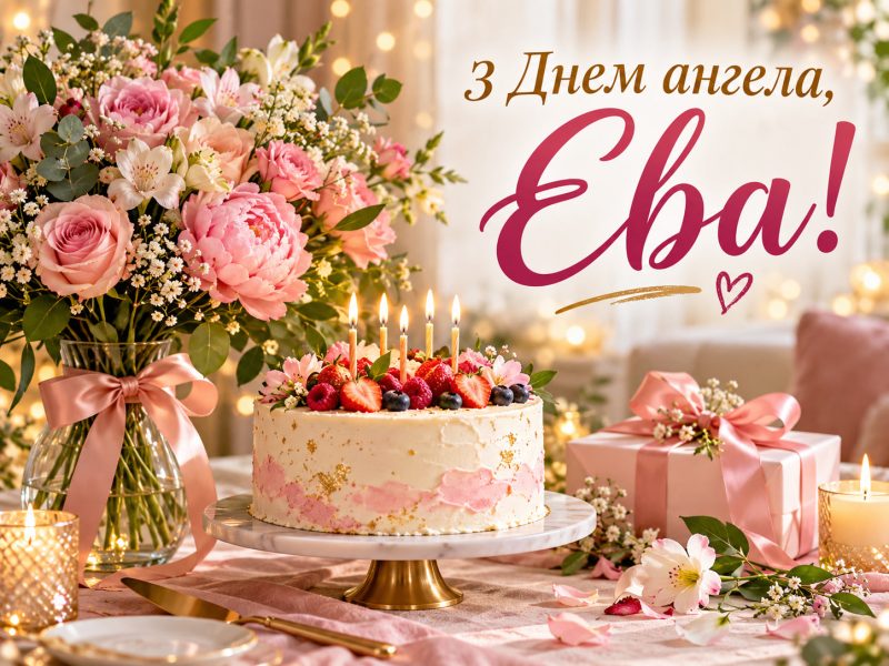 Ева — день ангела: коли святкувати іменини Еви в Україні і привітання з днем ангела та днем народження