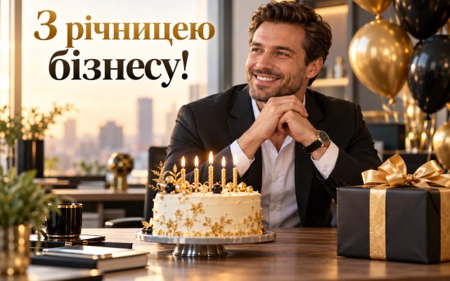 Привітання з річницею відкриття бізнесу — своїми словами, у прозі, короткі