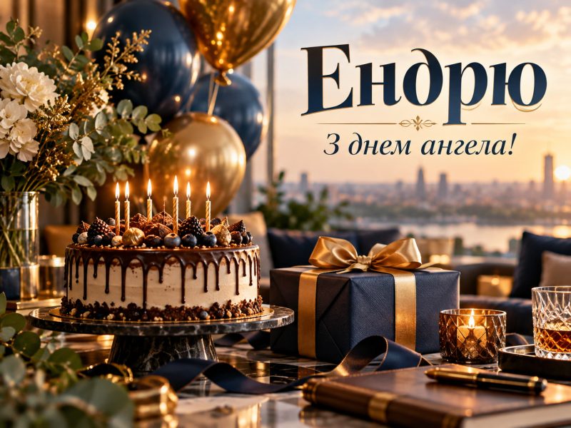 Ендрю — день ангела: коли святкувати іменини Ендрю в Україні і привітання з днем ангела та днем народження