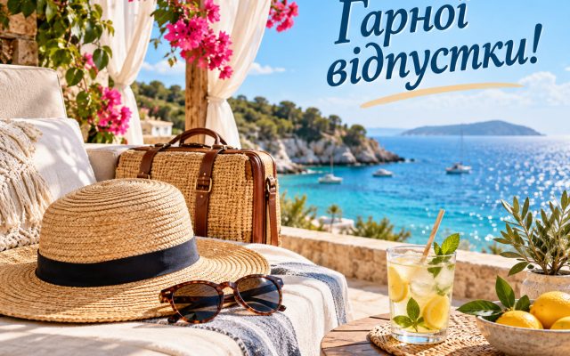 Побажання «гарної відпустки» — своїми словами, короткі, для СМС і картинки