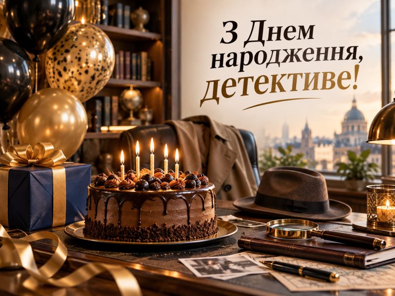 Привітання з днем народження детективу — своїми словами, від колег, з професійним святом, короткі для листівки