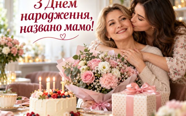 Привітання з днем народження названій матері — своїми словами, до сліз, короткі, у прозі