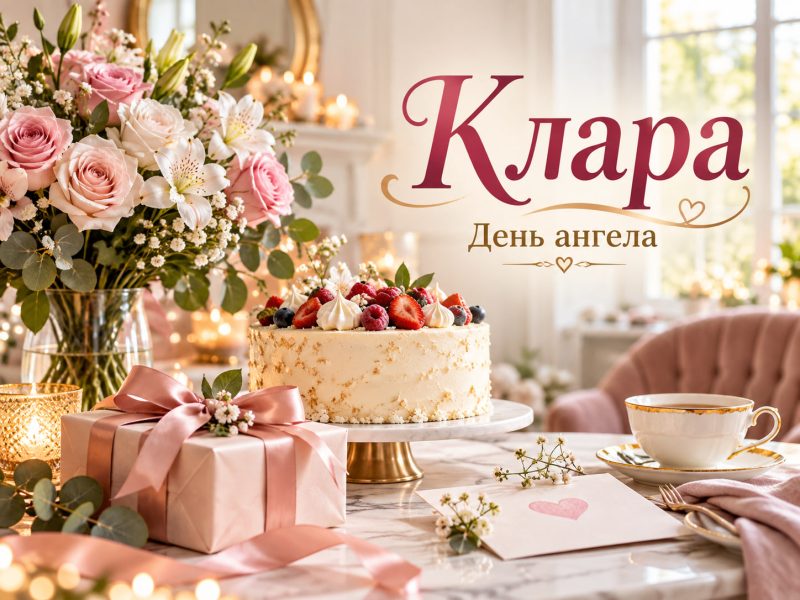 Клара — день ангела: коли святкувати іменини Клари в Україні і привітання з днем ангела та днем народження