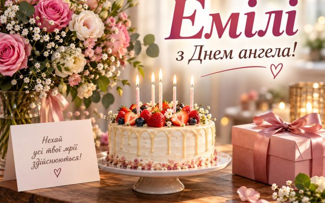 Емілі — день ангела: коли святкувати іменини Емілі в Україні і привітання з днем ангела та днем народження