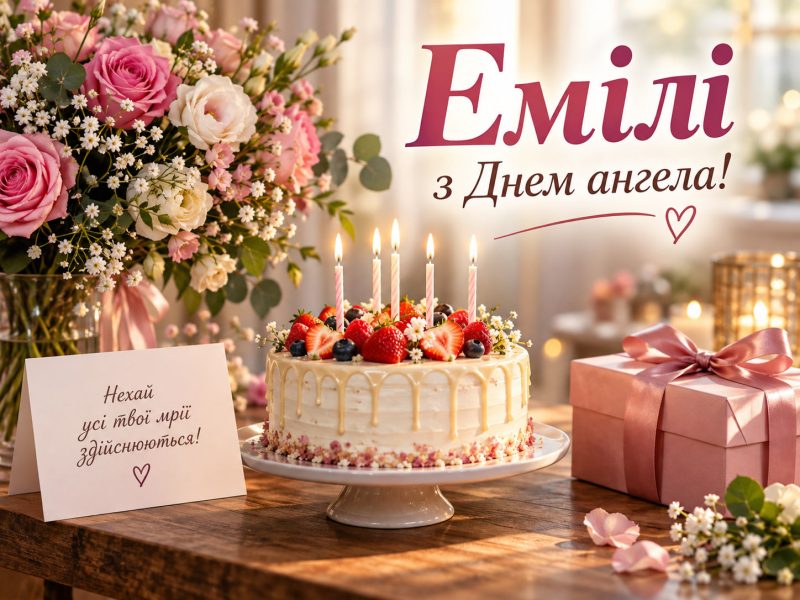 Емілі — день ангела: коли святкувати іменини Емілі в Україні і привітання з днем ангела та днем народження