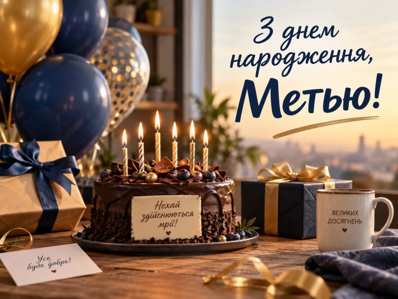 Метью — день ангела: коли святкувати іменини Метью в Україні і привітання з днем ангела та днем народження
