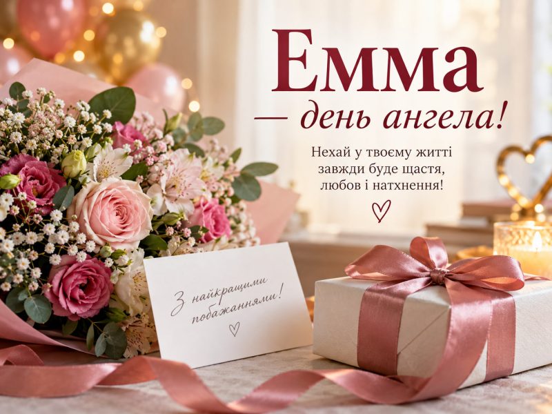 Емма — день ангела: коли святкувати іменини Емми в Україні і привітання з днем ангела та днем народження