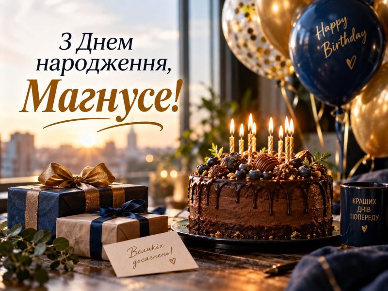 Магнус — день ангела: коли святкувати іменини Магнуса в Україні і привітання з днем ангела та днем народження