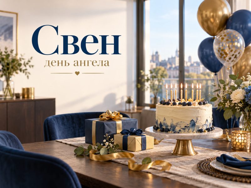Свен — день ангела: коли святкувати іменини Свена в Україні і привітання з днем ангела та днем народження