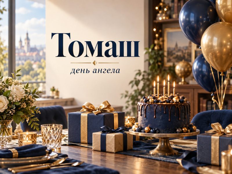 Томаш — день ангела: коли святкувати іменини Томаша в Україні і привітання з днем ангела та днем народження