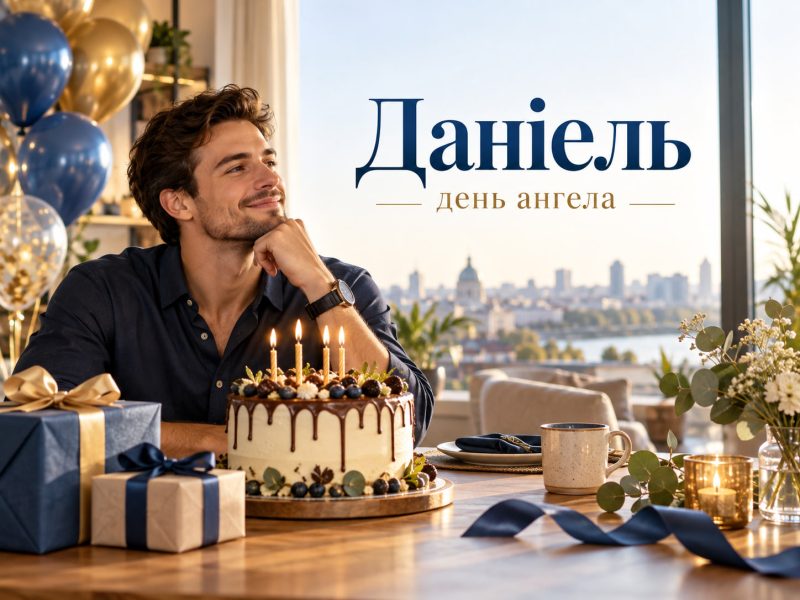 Даніель — день ангела: коли святкувати іменини Даніеля в Україні і привітання з днем ангела та днем народження