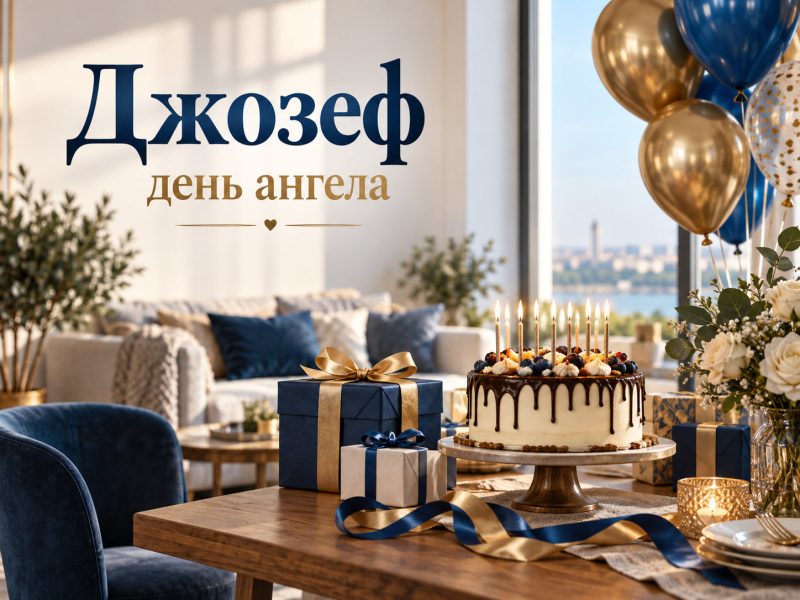 Джозеф — день ангела: коли святкувати іменини Джозефа в Україні і привітання з днем ангела та днем народження