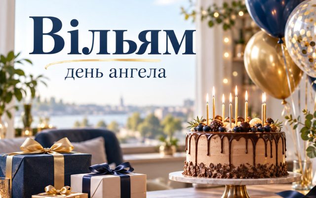 Вільям — день ангела: коли святкувати іменини Вільяма в Україні і привітання з днем ангела та днем народження