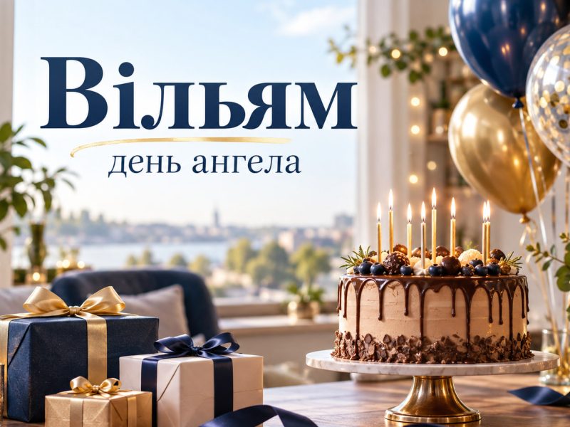 Вільям — день ангела: коли святкувати іменини Вільяма в Україні і привітання з днем ангела та днем народження