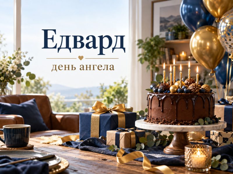 Едвард — день ангела: коли святкувати іменини Едварда в Україні і привітання з днем ангела та днем народження