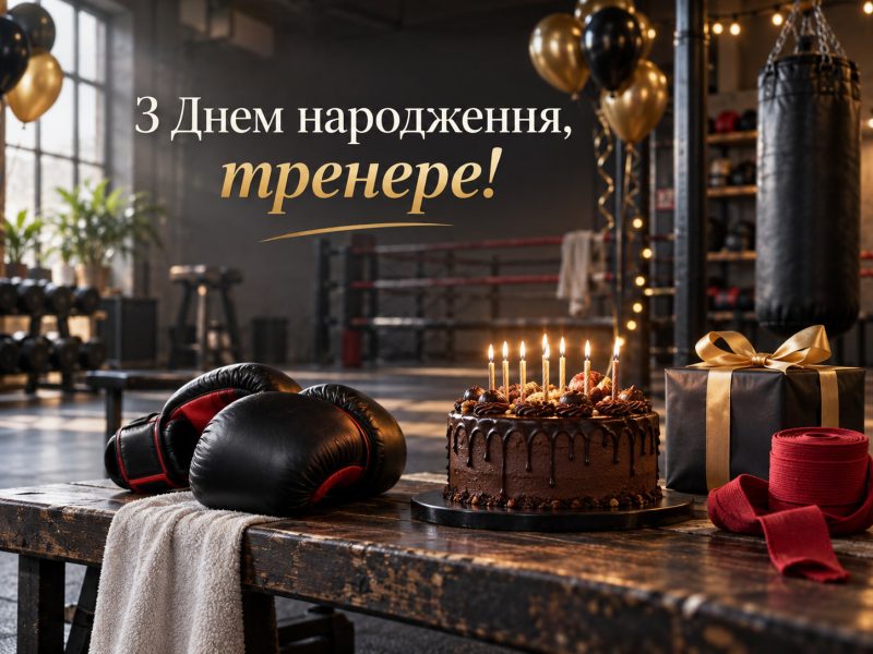 Привітання з днем народження тренеру з боксу — своїми словами, від колег, з професійним святом, короткі для листівки