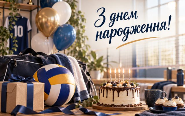 Привітання з днем народження волейболісту — своїми словами, від колег, з професійним святом, короткі для листівки