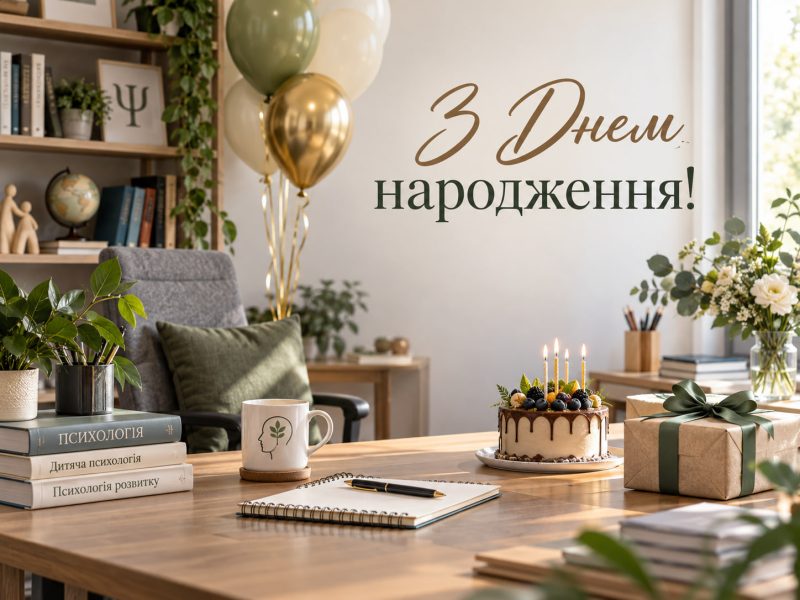 Привітання з днем народження психологу школи — своїми словами, від колег, з професійним святом, короткі для листівки